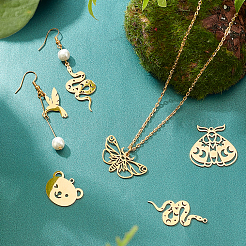 10 pendentif en acier inoxydable de style 201&nbsp;STAS-UN0026-79