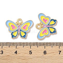 Emaille Anhänger Legierung&nbsp;ENAM-O001-10C-G