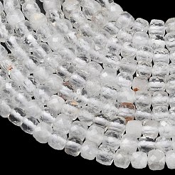Chapelets de perles en cristal de quartz naturel&nbsp;GG-CBAB953-A01-4mm