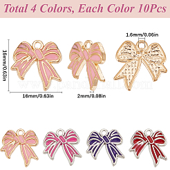 40pcs 4 pendentifs en alliage de couleurs&nbsp;FIND-SC0013-85