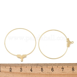 Ottone risultati hoop orecchino&nbsp;KK-H503-30G
