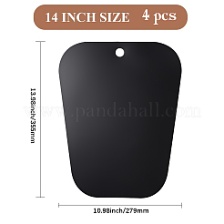 Inserts de forme de shaper de botte en plastique&nbsp;DIY-CY0003-33B-02