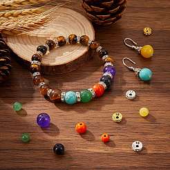 7 kits de fabrication de bracelet chakra&nbsp;DIY-SZ0006-32