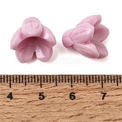 Perles sculptées en corail synthétique teint&nbsp;GG-CBA993E-03A-06