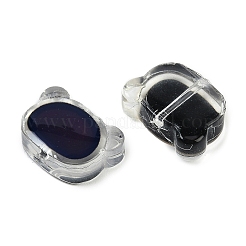 Zweifarbige Stimmungsperlen aus Glas&nbsp;GLAA-Z007-09B