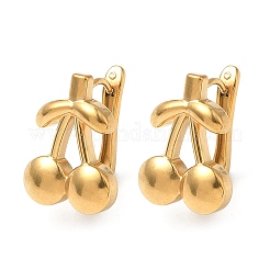 Pendientes de aro de acero inoxidable 304&nbsp;EJEW-Z126-01G