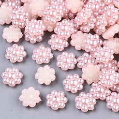 Assortiments de perles en plastique, en acrylique et en résine