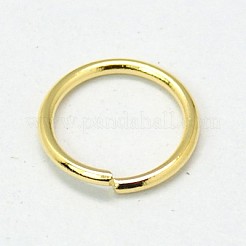 Messing Open Ringe springen&nbsp;KK-MSMC005-G