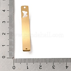 Placcatura ionica (ip) 304 connettori in acciaio inossidabile charms&nbsp;STAS-R117-04G