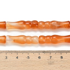 Filo di perline di agata naturale&nbsp;G-Z144-A02-02D