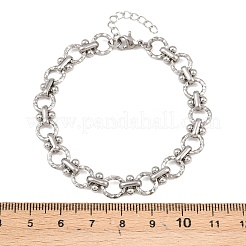 Bracelets à maillons en acier inoxydable 304 pour femmes&nbsp;BJEW-H207-01C-P