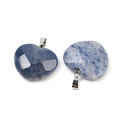 Anhänger aus natürlichem blauem Aventurin (gefärbt und erhitzt)&nbsp;G-A281-02P-07