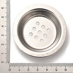 2 Stück Kerzendeckel aus Legierung&nbsp;FIND-G071-01P