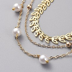 Conjuntos de collares en capas&nbsp;NJEW-JN02633