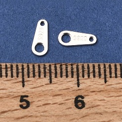925 Sterling Silber Verbinder&nbsp;X-STER-S002-20