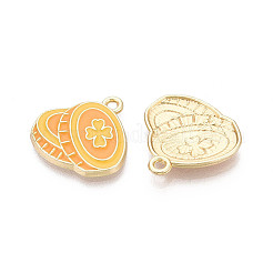 Pendentifs en émail d'alliage de saint patrick&nbsp;ENAM-T024-48A-G