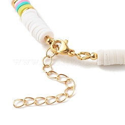 Collares de cuentas de heishi de arcilla polimérica&nbsp;NJEW-JN03504-05