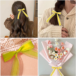 1 rollo de cintas de organza de color sólido&nbsp;ORIB-CY0001-02H