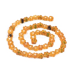 Millefiori a mano fili di perline di vetro&nbsp;LAMP-J035-8mm-05