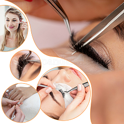 2 Stück Wimperntrennwerkzeug aus 410 Edelstahl in 2 Stilen&nbsp;AJEW-UN0001-55