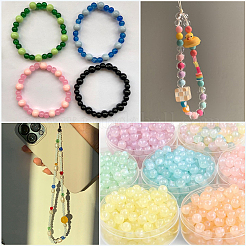 Kit para hacer pulseras y pendientes de cuentas de vidrio (DIY)&nbsp;DIY-SP0001-20B