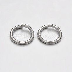 Messing Open Ringe springen&nbsp;KK-E647-06P-8mm