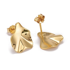 925 Sterling Silber Ohrstecker&nbsp;EJEW-F265-03G