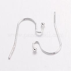 Filo auricolare in ottone placcato color argento&nbsp;X-J0JQN-S
