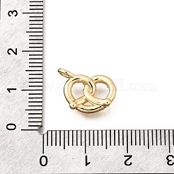 Ottone micro spianare pendenti zirconi&nbsp;LS-KK-Q097-05B-G