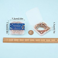 9 pieza de fabricación de pulseras de estilo europeo de latón de 3 estilos&nbsp;MAK-SC0001-14