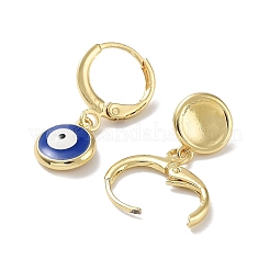 Orecchini pendenti a leva in ottone dorato&nbsp;EJEW-L269-006G