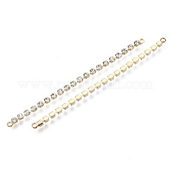 Connecteurs de maillons de chaîne en laiton micro zircone cubique&nbsp;KK-N231-134-NF