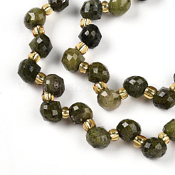 Brins de perles de jade canadien naturel&nbsp;G-T141-57