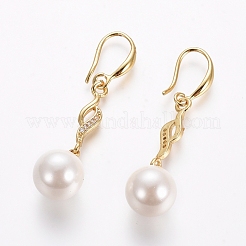 Orecchini pendenti in ottone&nbsp;EJEW-E196-04