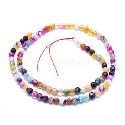 Perles d'agate naturelles&nbsp;X-G-J371-06-6mm