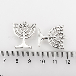 Pendente in lega stile tibetano&nbsp;X-TIBEP-Q078-41AS-NR