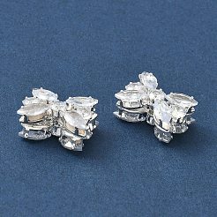 Abalorios de latón con pavé de circonitas&nbsp;KK-S336-05S-01A