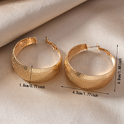 Creolen mit Eisenstruktur&nbsp;EF7295