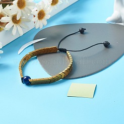 Natürliches Lapislazuli (gefärbt) Stretch-Armband-Set für Mädchen und Frauen&nbsp;BJEW-JB06805-02