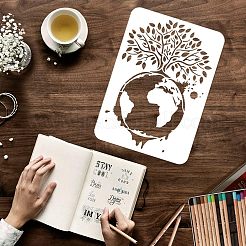 Wiederverwendbare Zeichenschablonen aus Kunststoff&nbsp;DIY-WH0202-252