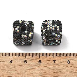 Würfelförmige Polymer-Ton-Strassperlen&nbsp;CLAY-NH0001-08J