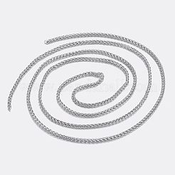 Chaînes de blé en acier inoxydable 304 résistant au ternissement&nbsp;STAS-P197-063P