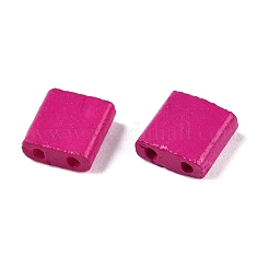 2-Loch-Backfarbe Glasperlen&nbsp;LS-SEED-S023-17C-25