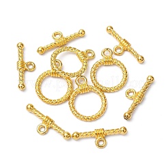Aleación de estilo tibetano toggle corchetes&nbsp;LS-TIBE-EA9138Y-G-FF