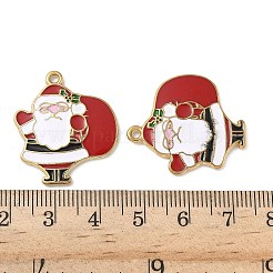 Pendentifs en acier inoxydable 304 émaillés&nbsp;STAS-L300-012G-18