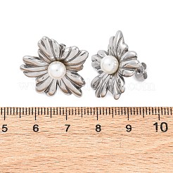 Boucles d'oreilles à tige en acier inoxydable 304&nbsp;EJEW-B108-12P