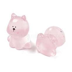 Ornements de petits chiens mignons en résine lumineuse&nbsp;RESI-R459-02C
