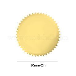 Adesivi in plastica autoadesivi in lamina d'oro goffrata&nbsp;DIY-WH0211-077