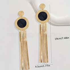 Pendientes de borlas redondas y planas de hierro&nbsp;FS-WG4A301-01