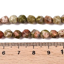 Natur Unakit Perlen Stränge&nbsp;G-T138-223